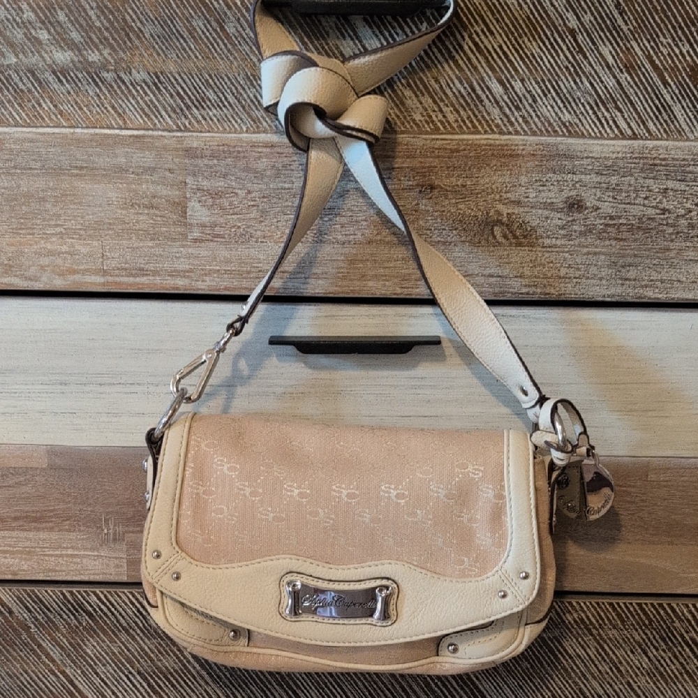 Sophia Caperelli Tan Crossbody Bag with Classic Elegance